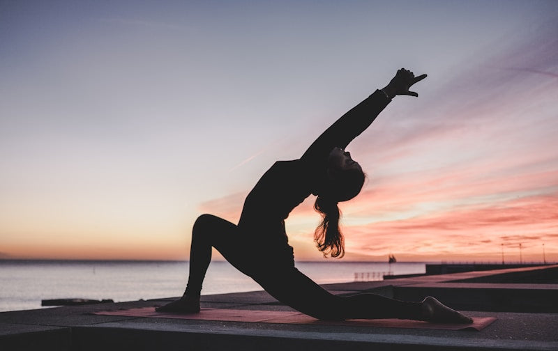 Premium yoga wheel and block set for stretching and alignment