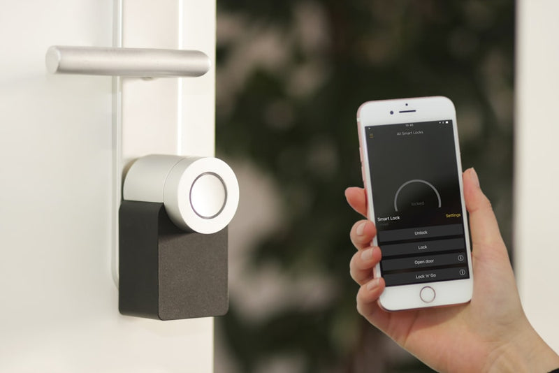 SecureGuard Wireless 2K HD Smart Video Doorbell with Chime showcasing modern clean aesthetics and premium packaging